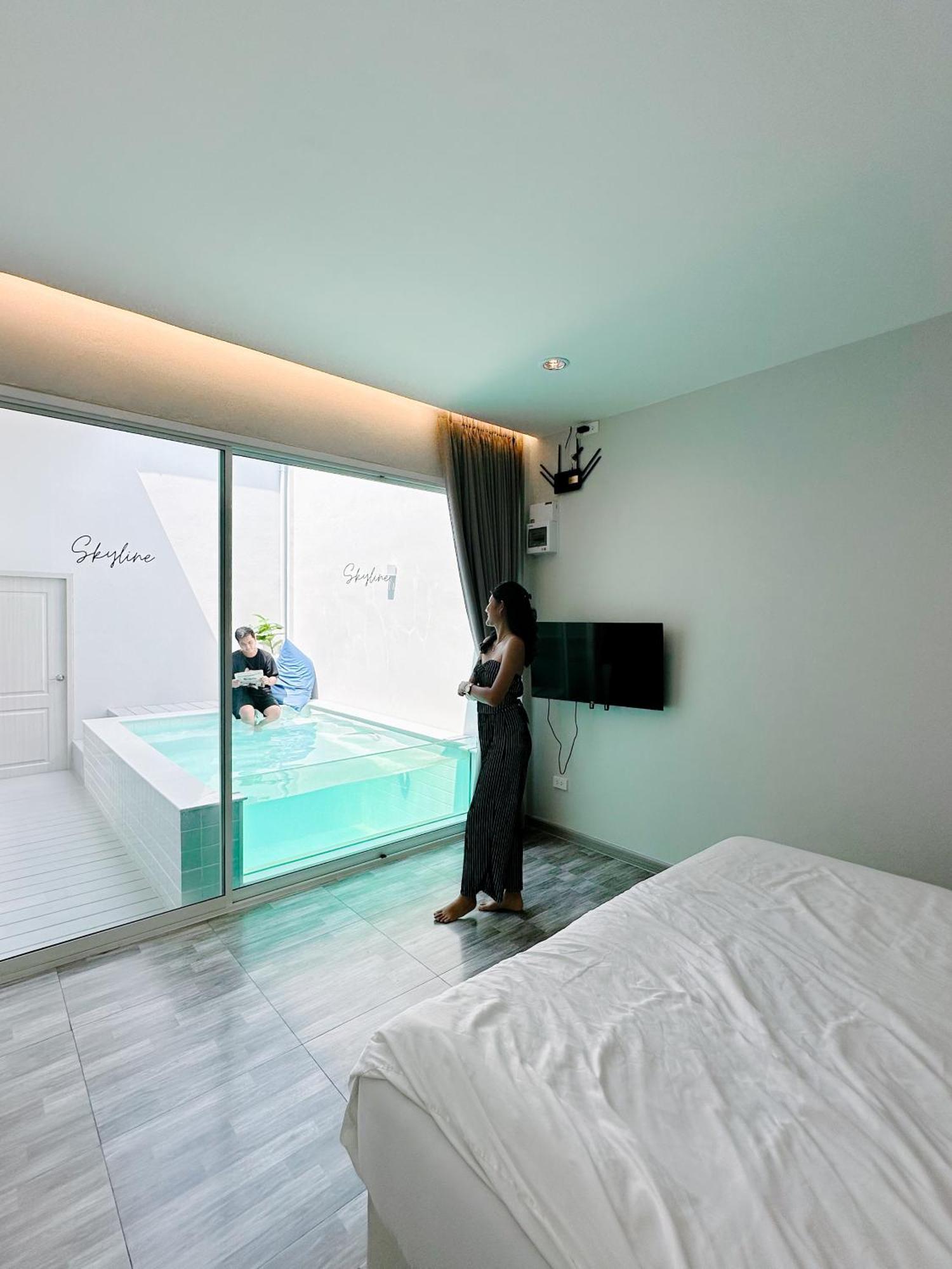 Skyline Resort Ban Khlong Lat Bua Khao Kültér fotó