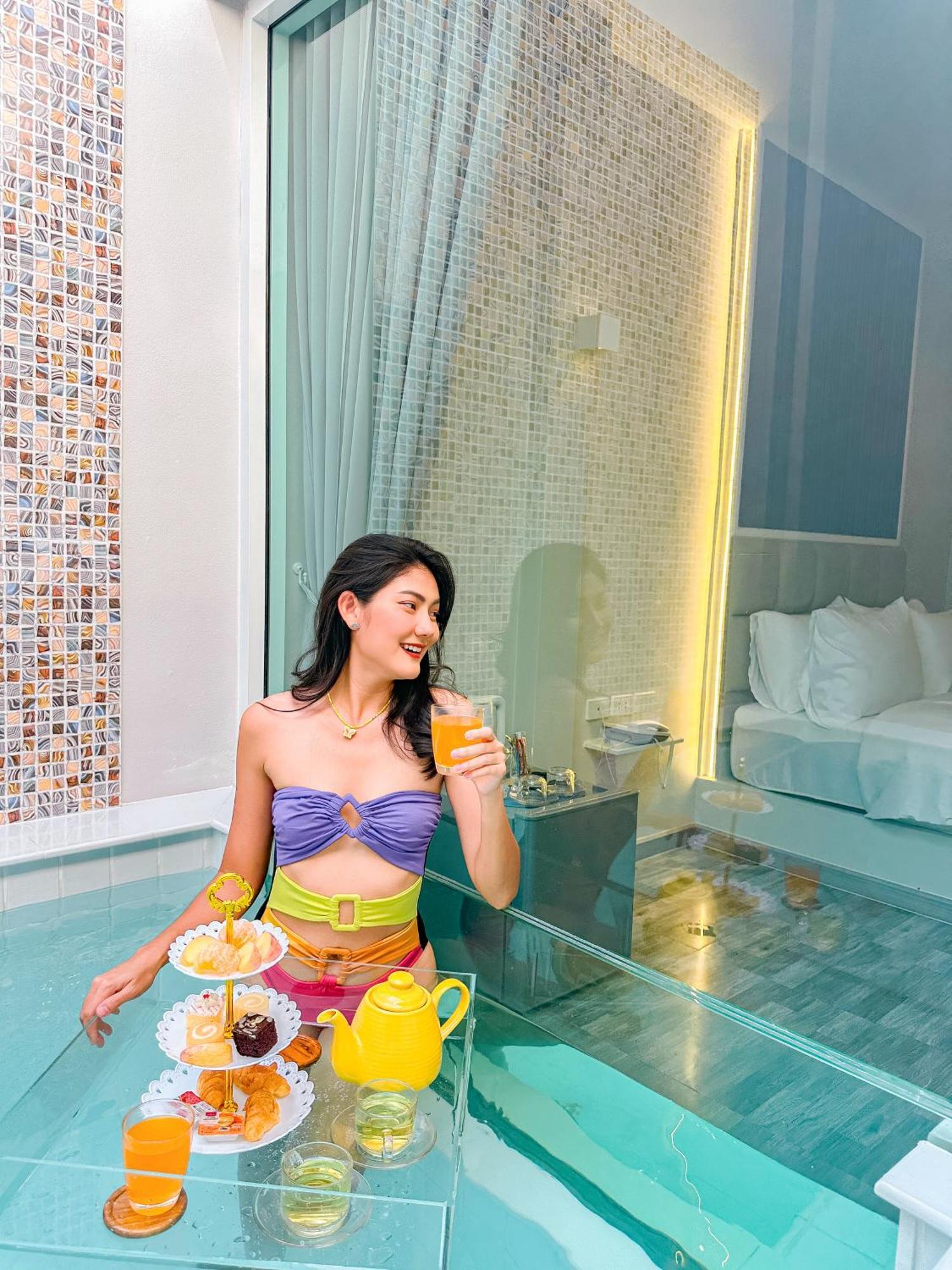 Skyline Resort Ban Khlong Lat Bua Khao Kültér fotó